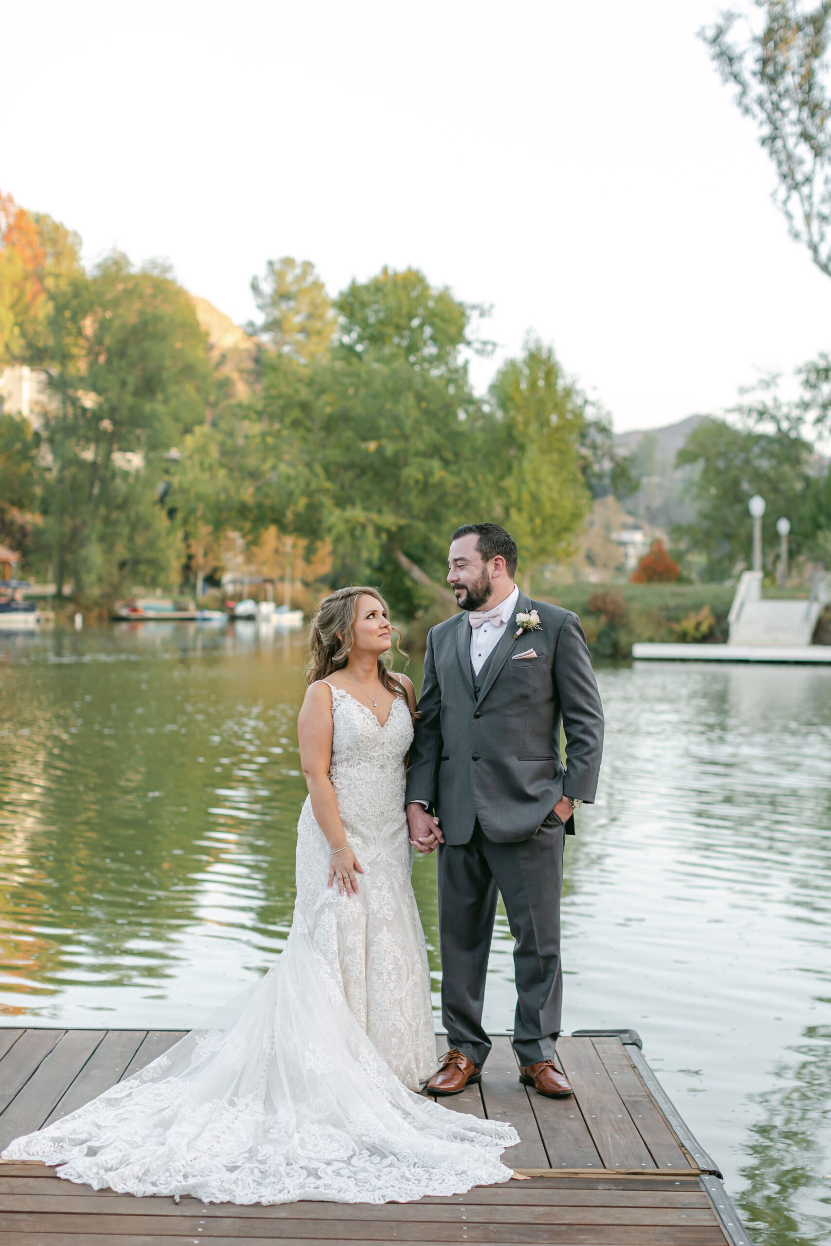 malibou lake lodge wedding