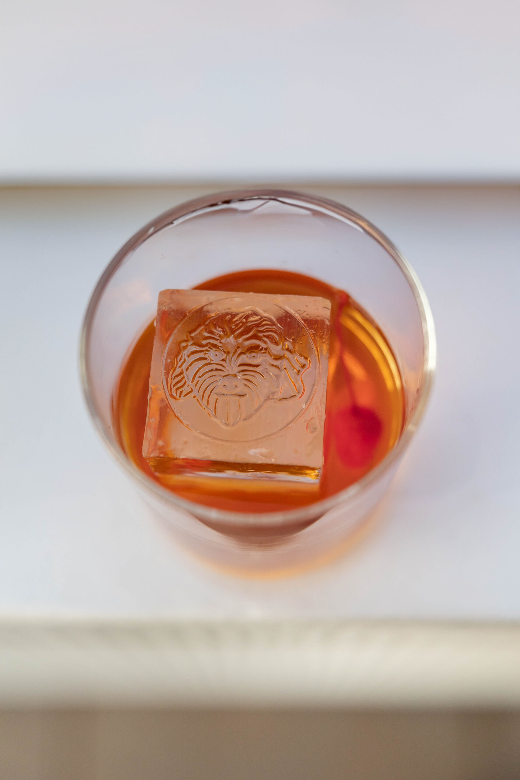 Custom ice cubes